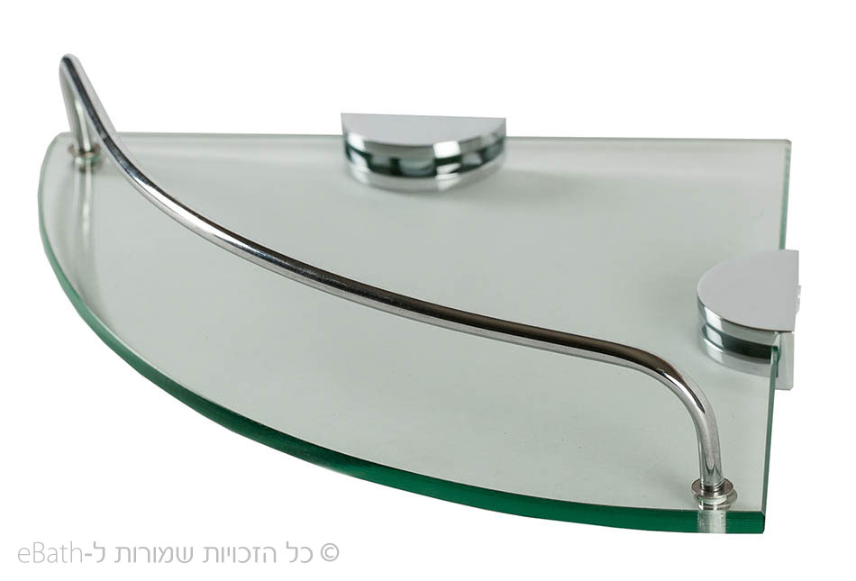 מדף זכוכית פינתי PRINCE
